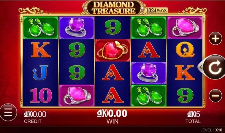 Giao diện chơi Nổ Hũ Kim Cương SV368