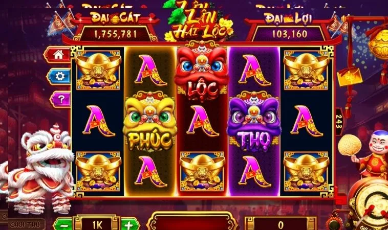 Các biểu tượng trong game Nổ Hũ Lân Hái Lộc SV368